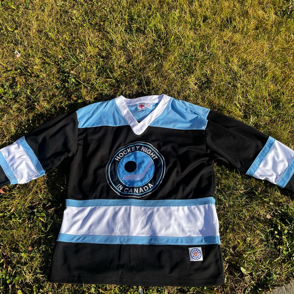 Hockey Night in Canada Men's Crewneck Sweater - Black and Blue
